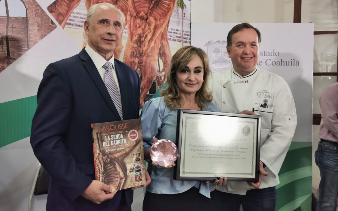 Premio Excelencias Gourmet a autoridades del estado mexicano de Coahuila